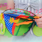 Baby Cloth Book, Comfortable Educational Fabric Book Soft for Early Education